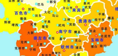 廣西有多少個(gè)市？多少個(gè)縣級(jí)市？多少個(gè)地級(jí)市？哪個(gè)最富裕？哪個(gè)發(fā)展最快？